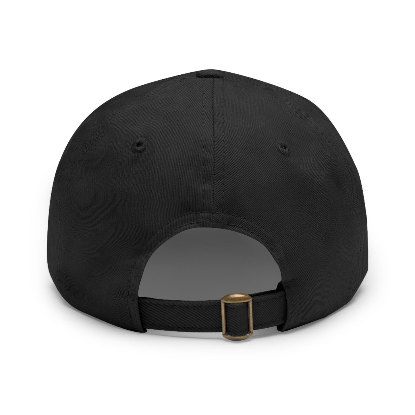 Haiti Strong Dad Hat with Leather Patch (Rectangle)