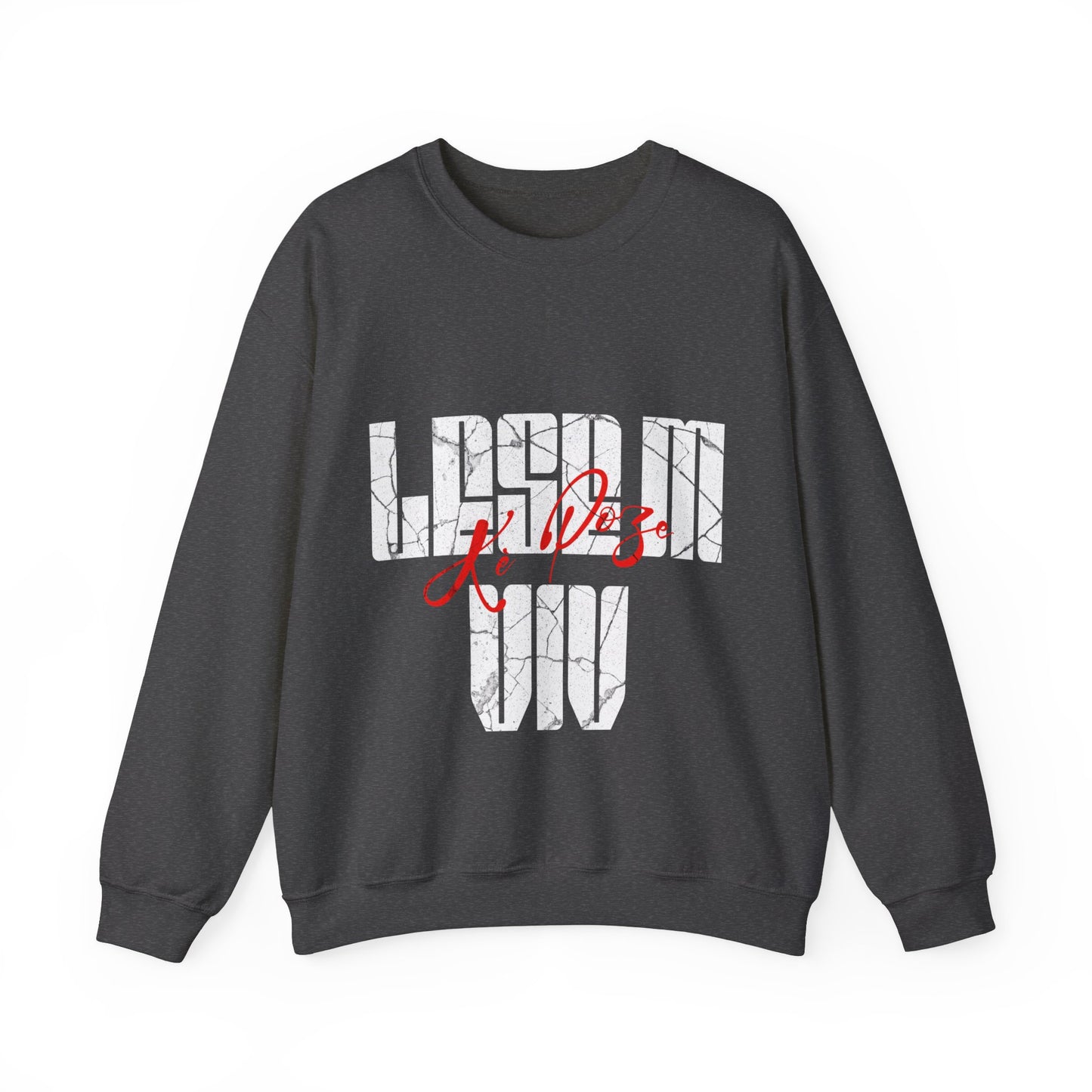Unisex Heavy Blend™ Crewneck Sweatshirt - Lese m Viv - 'Give me some peace' Sweatshirt