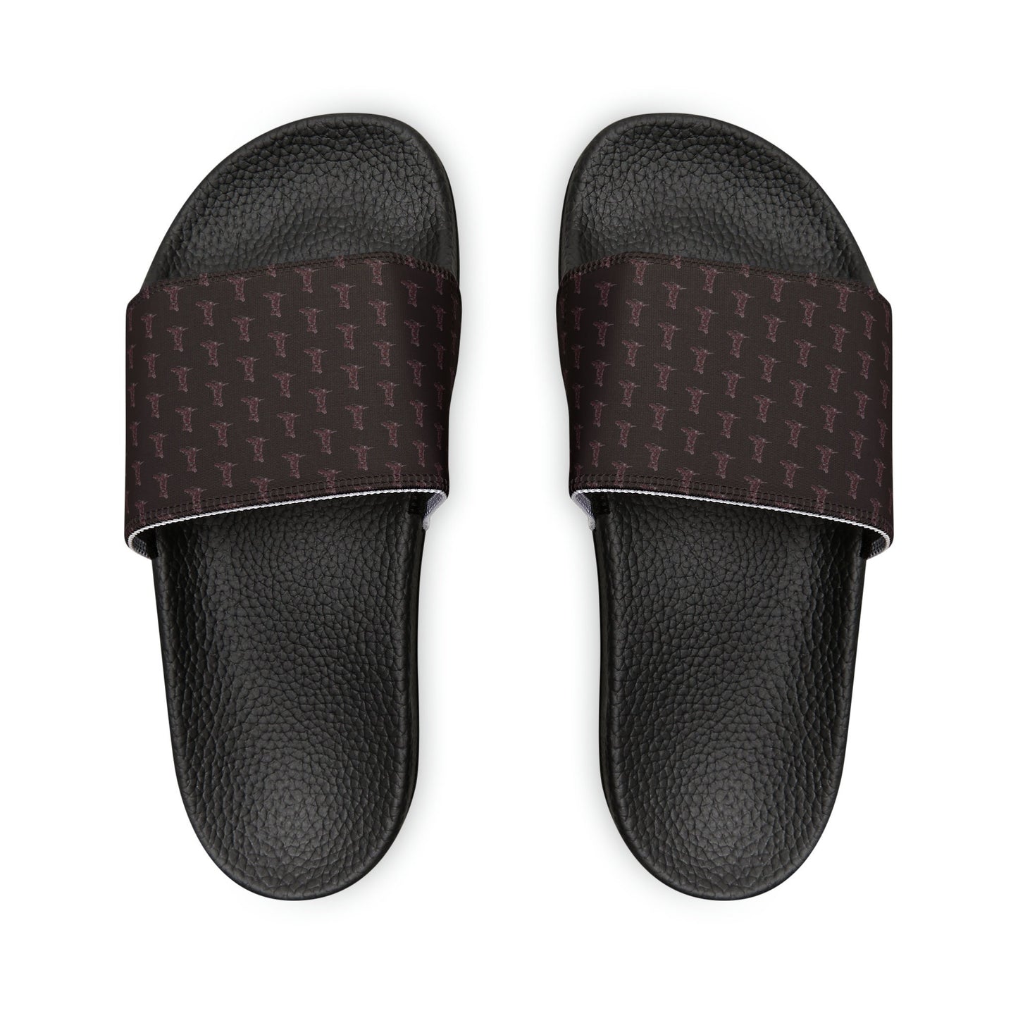 Men's PU Slide Sandals - Sandal imaj Nèg Mawon