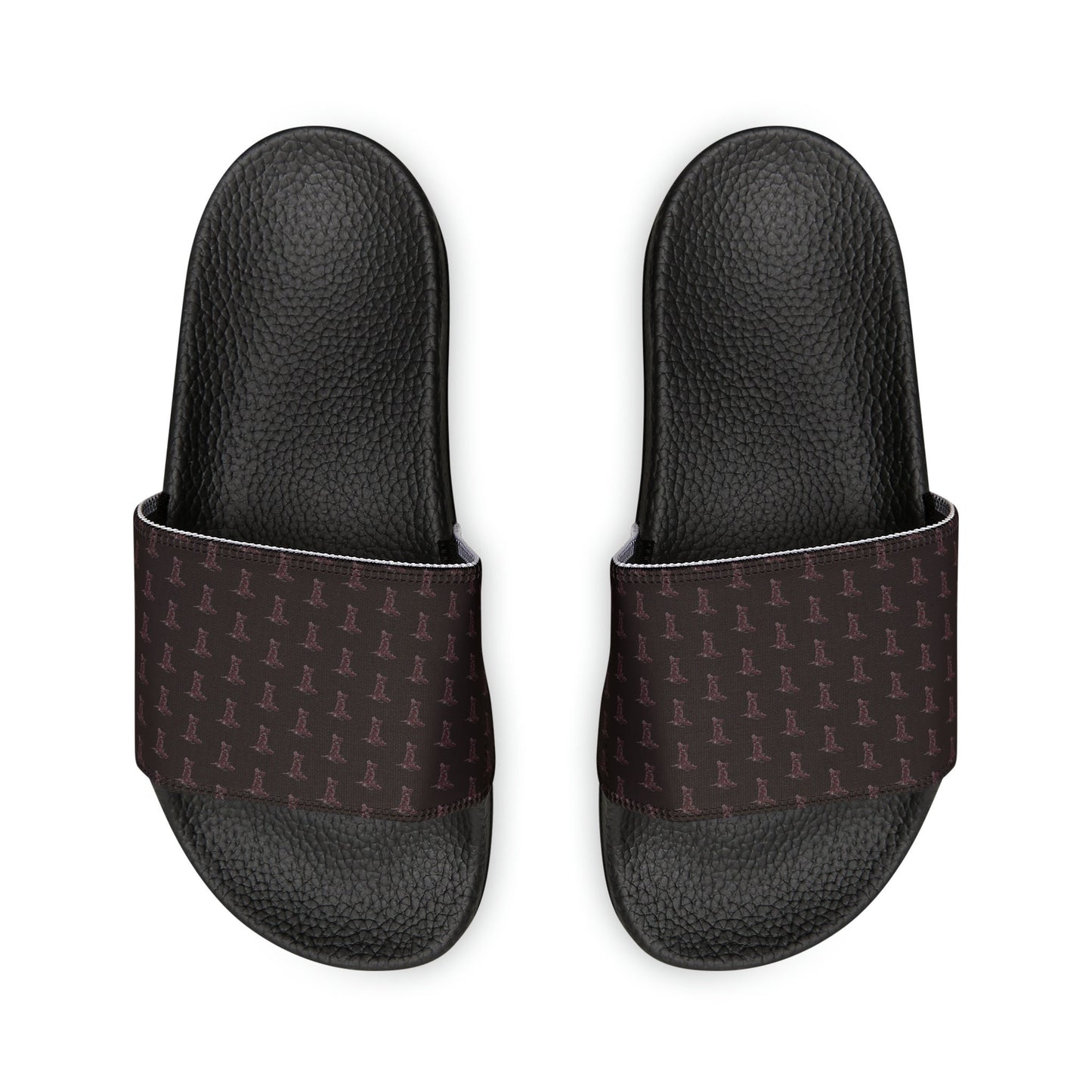 Men's PU Slide Sandals - Sandal imaj Nèg Mawon